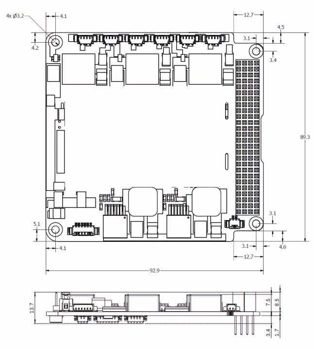 P31u Mechanical Drawing